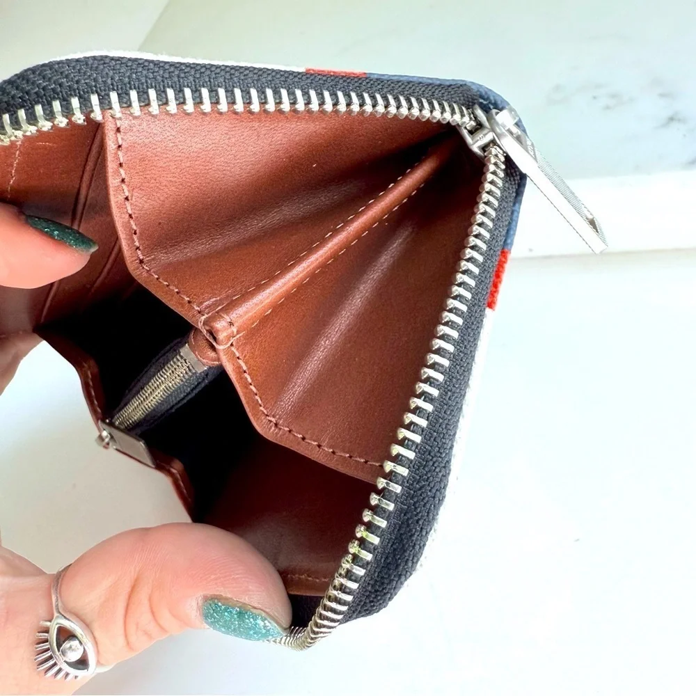 NWOT Jack Spade Warren Street New York Rare Tricolor Wallet